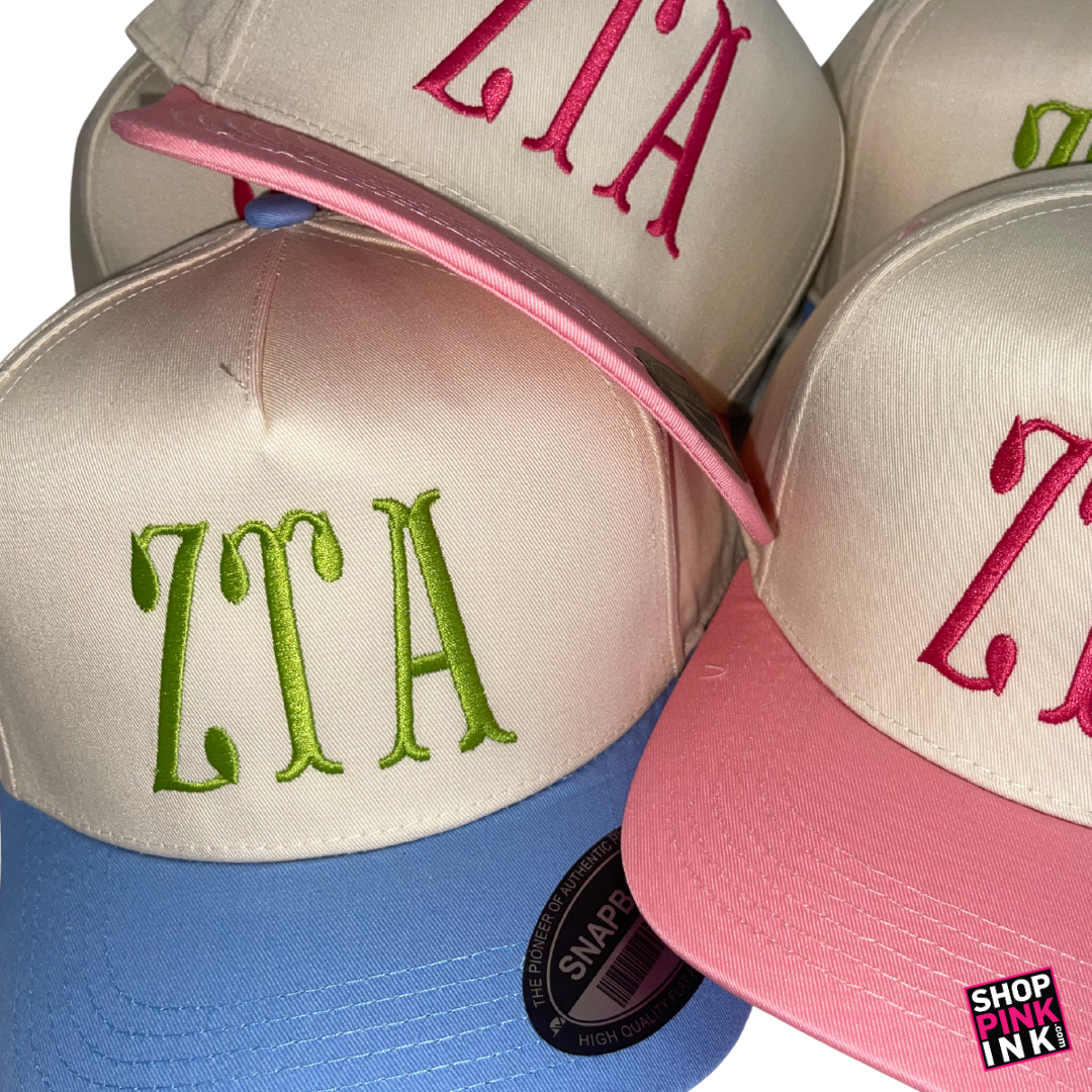 Zeta Tau Alpha - The Duo Flair Hat - 25615