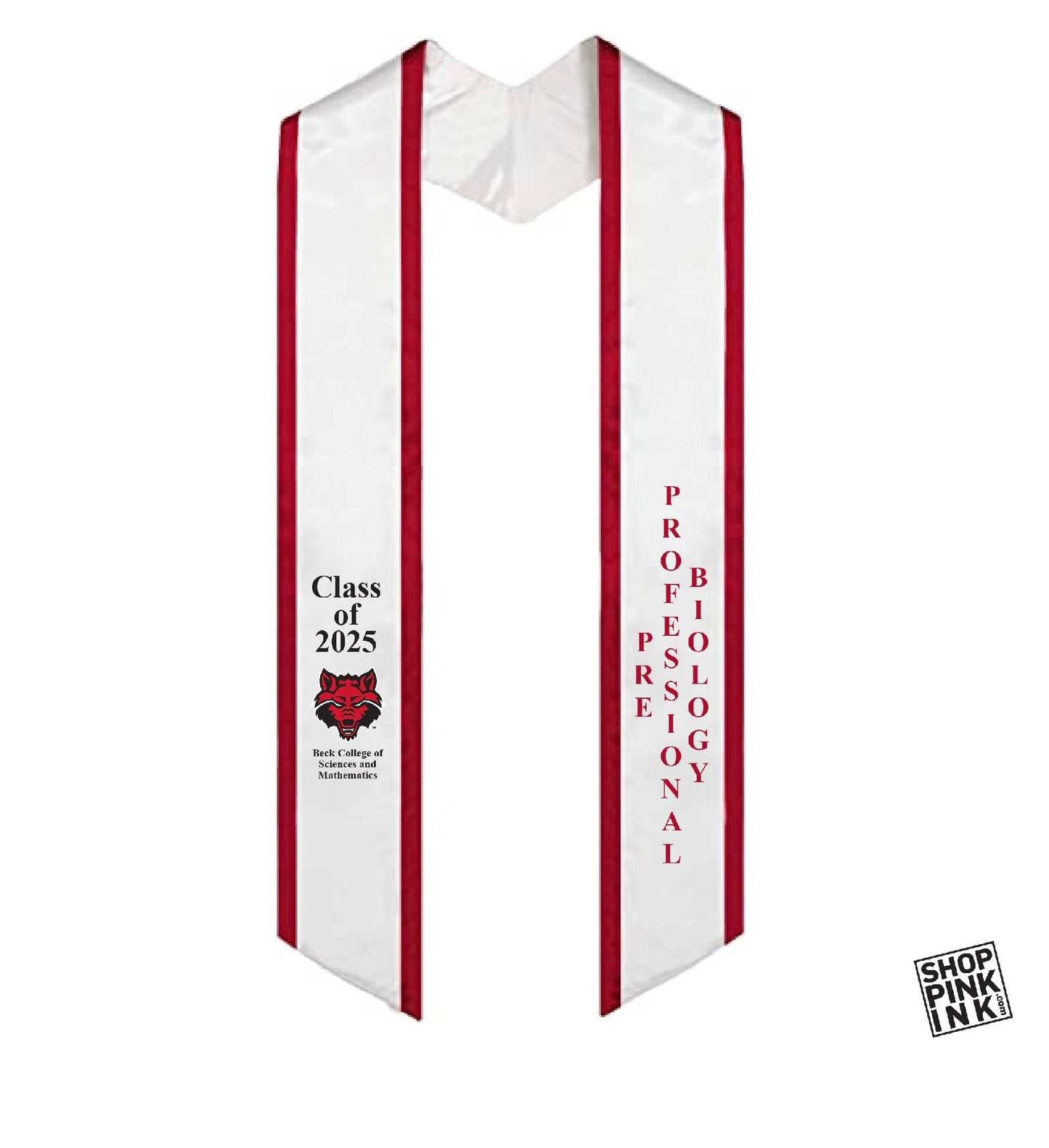 ASTATE - Pre-Professional Biology - Graduation Stole