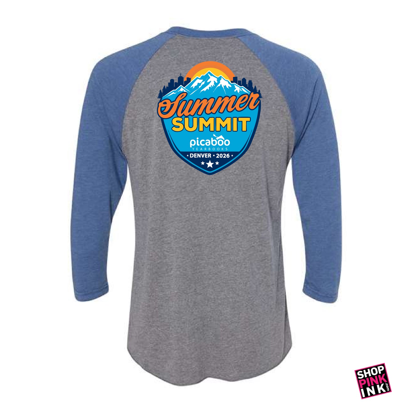 Picabook Yearbooks - Summer Summit - Three-Quarter Raglan - 26637