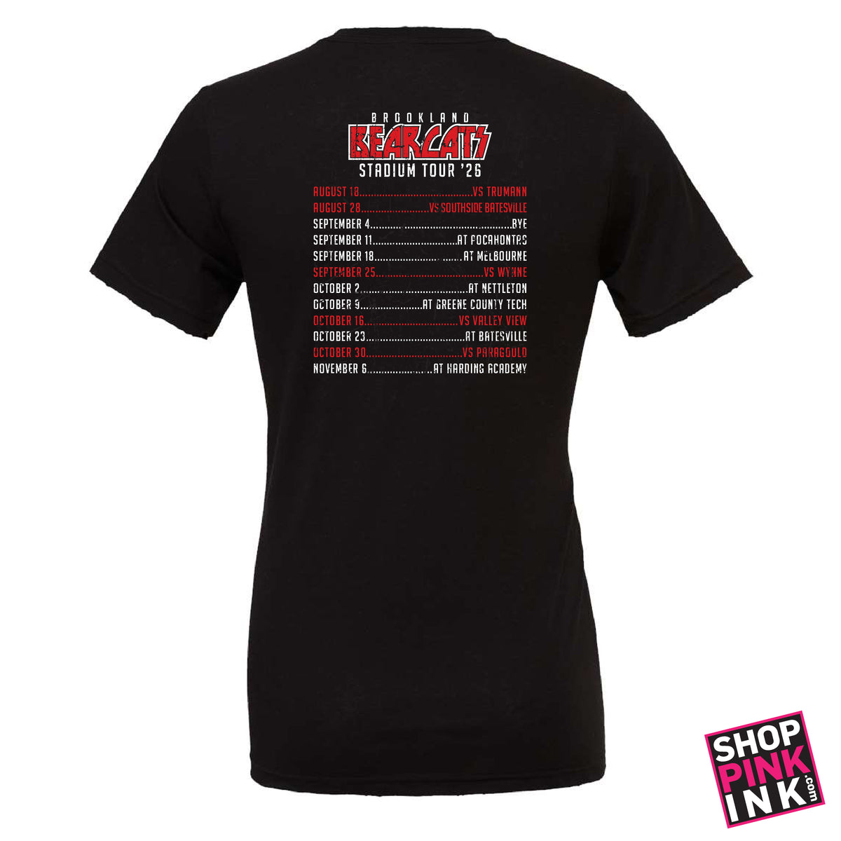 Brookland School - Football Concert Tee - 26973