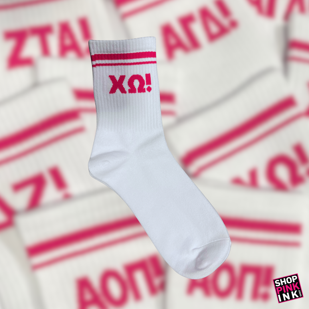 Chi Omega - The! Daily! Socks! - 25623