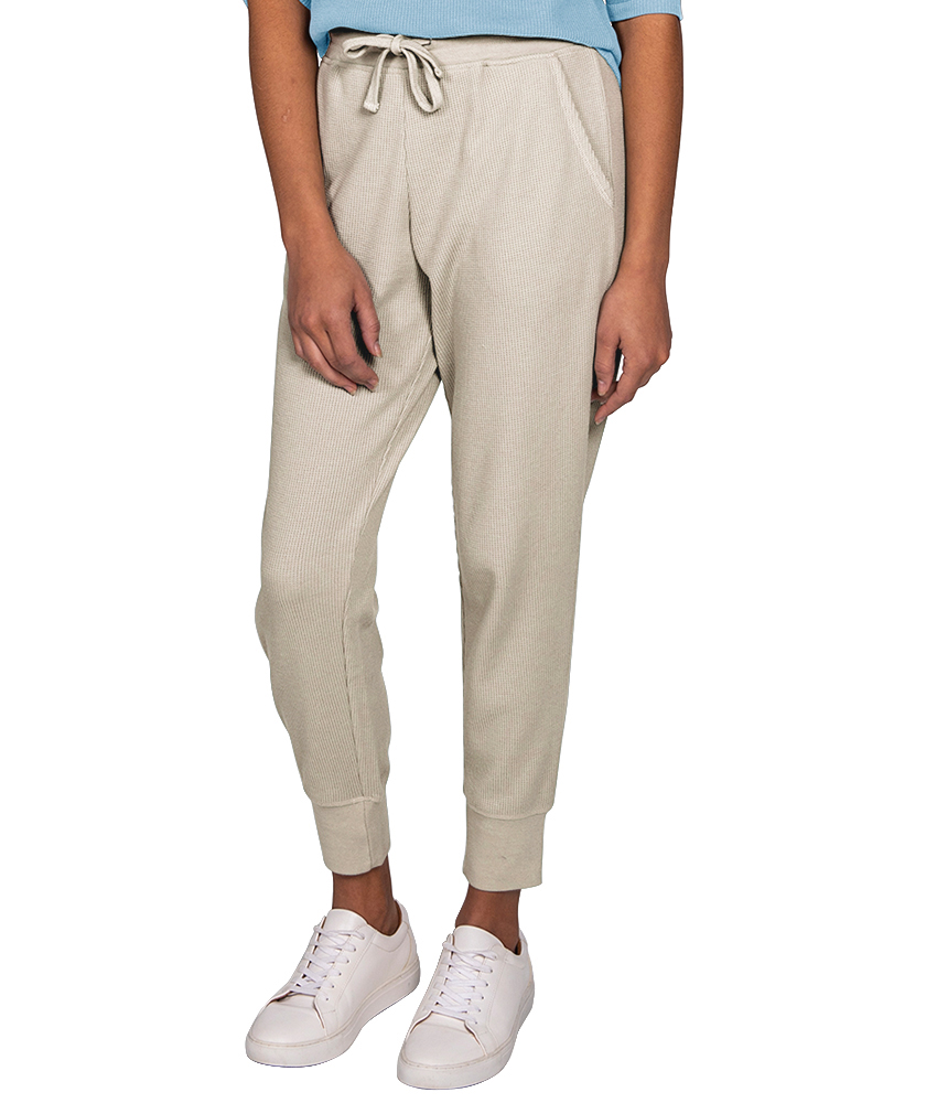 WOMEN’S LIGHTWEIGHT WAFFLE JOGGERS