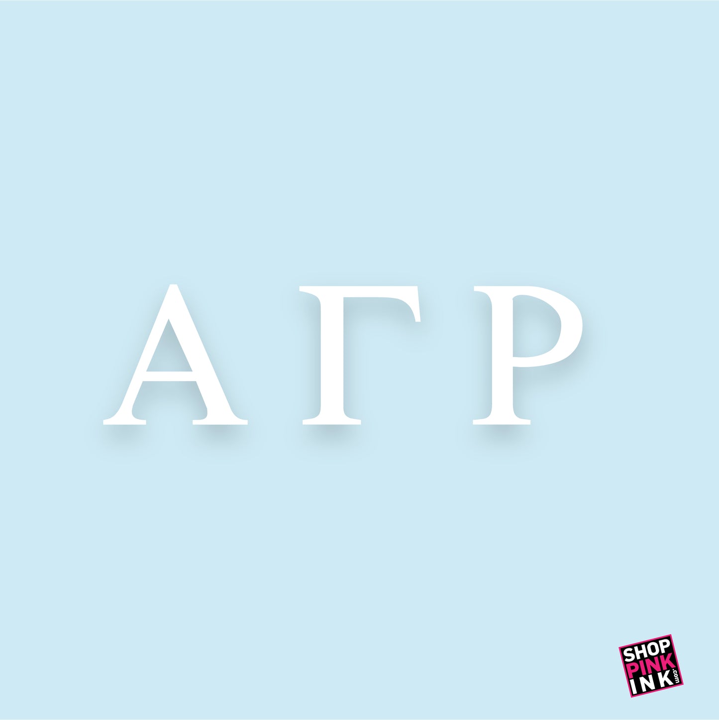 Car Decal - Alpha Gamma Rho