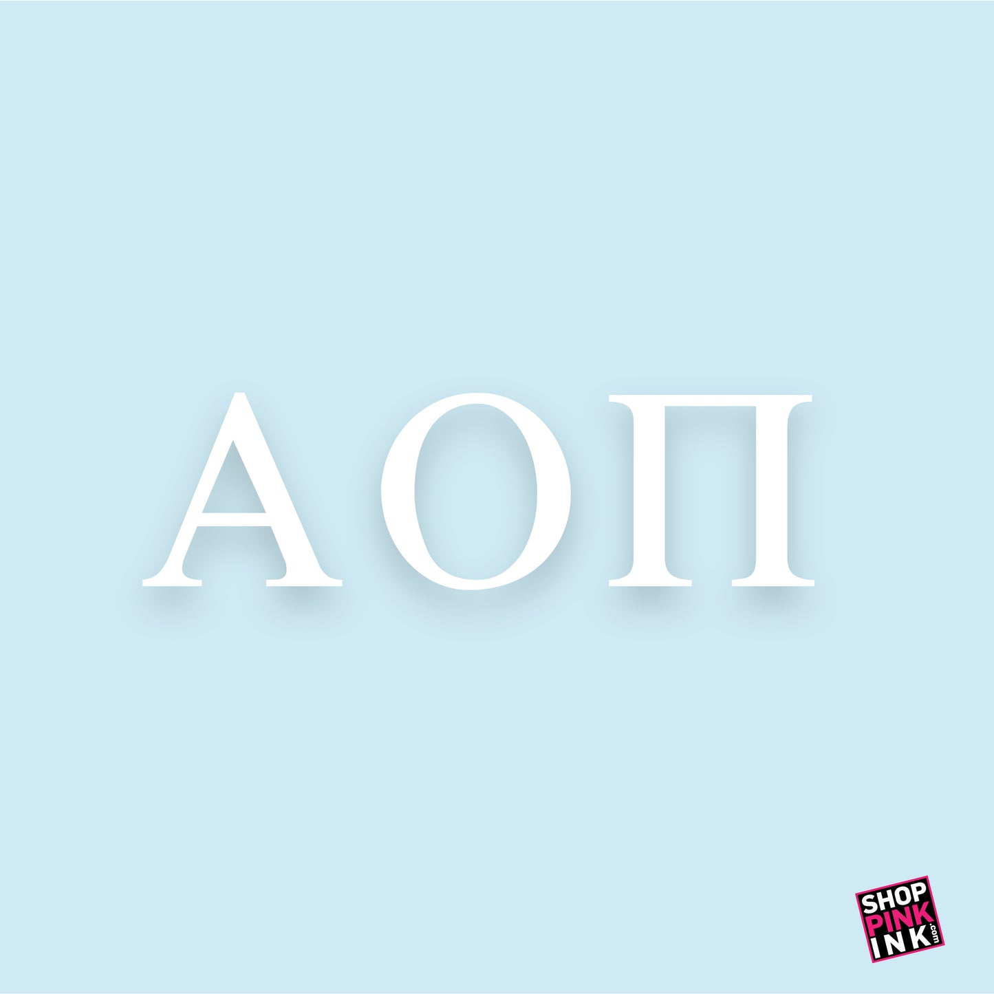 Car Decal - Alpha Omicron Pi