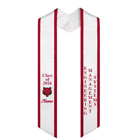 ASTATE - Engineering Management Systems - Graduation Stole