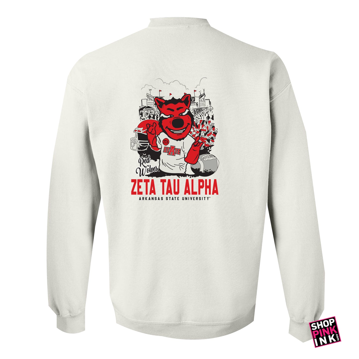 Zeta Tau Alpha - ASTATE Touchdown Threads 24435
