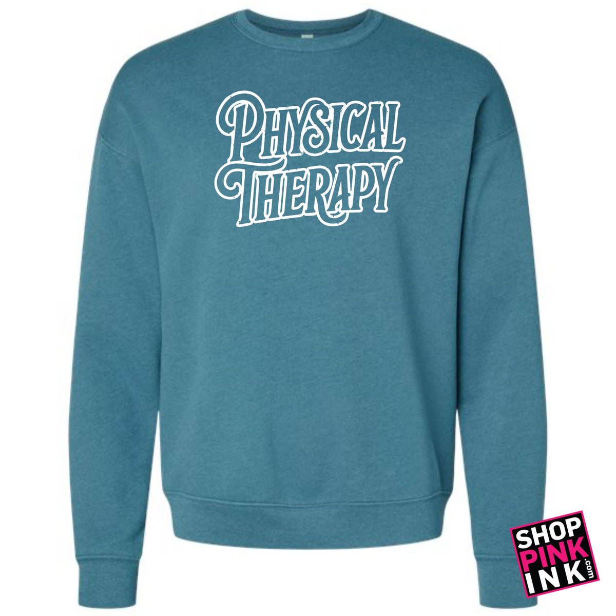 ASTATE - Physical Therapy - Fancy Script - Crewneck - 27138