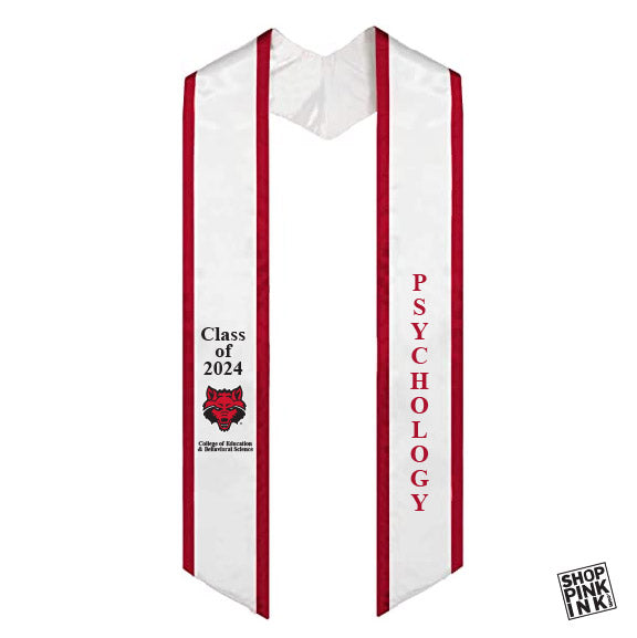 ASTATE - Psychology - Graduation Stole