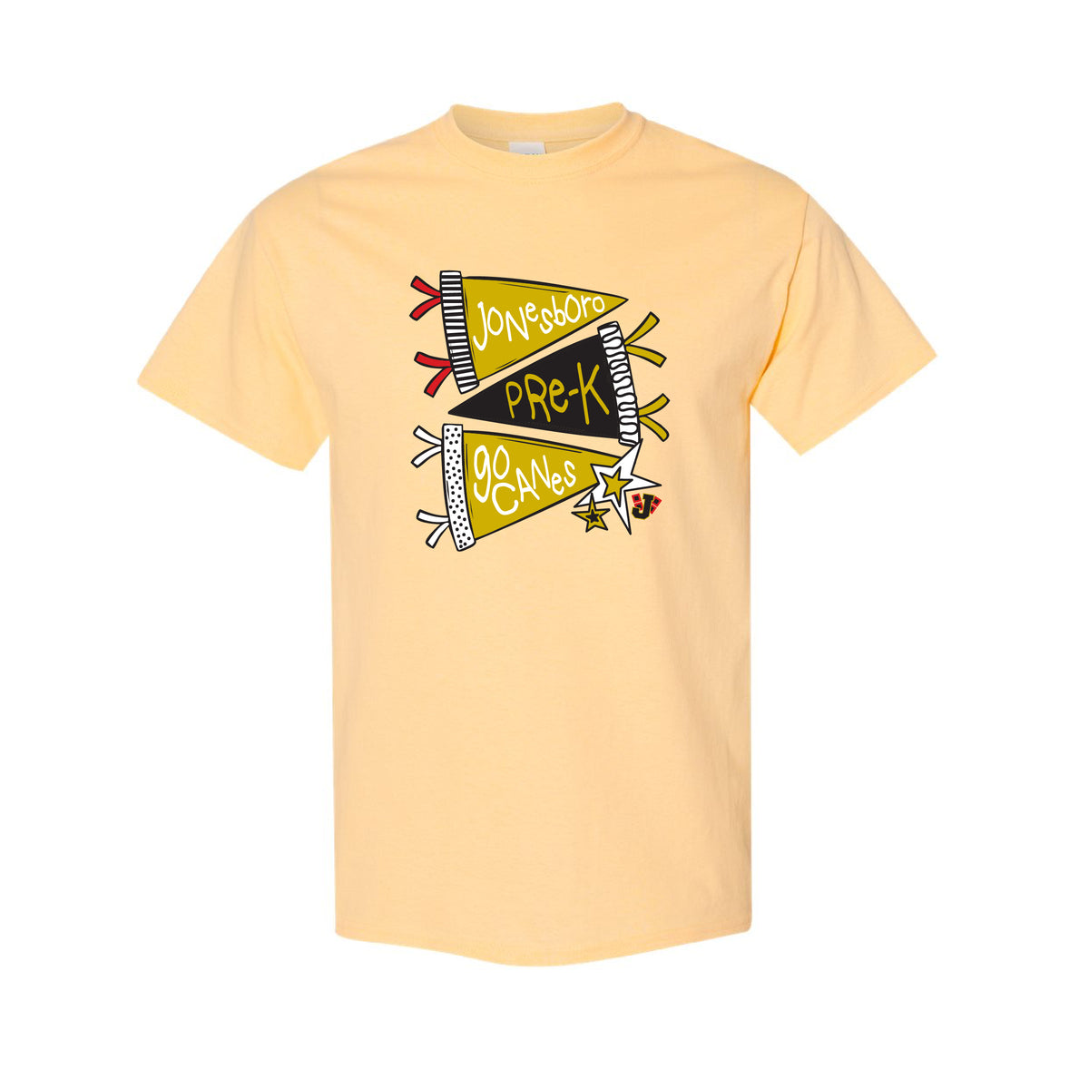 Jonesboro PreK - Pennant Flag - Short Sleeve - 26137