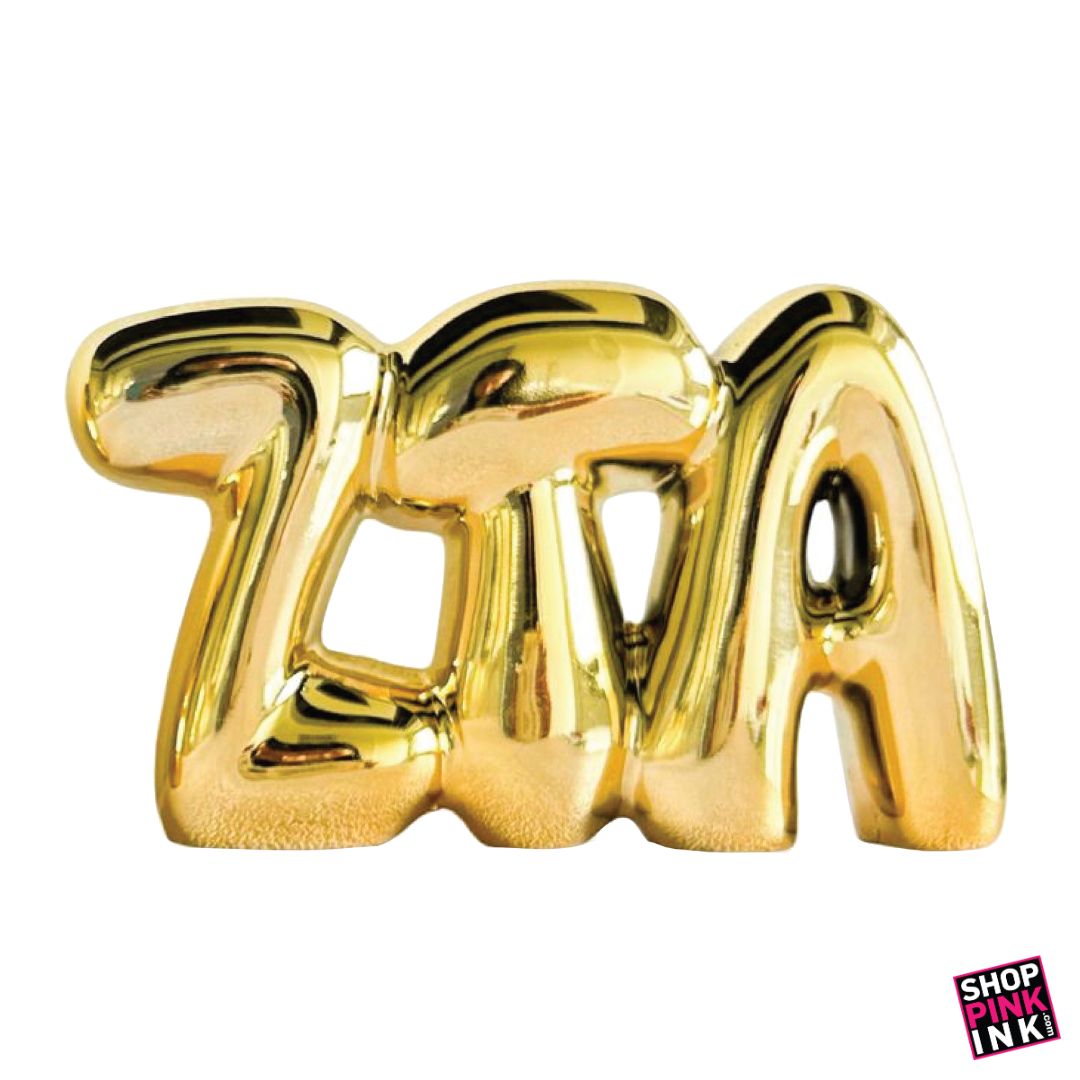 Zeta Tau Alpha - Gold Shelf Letter