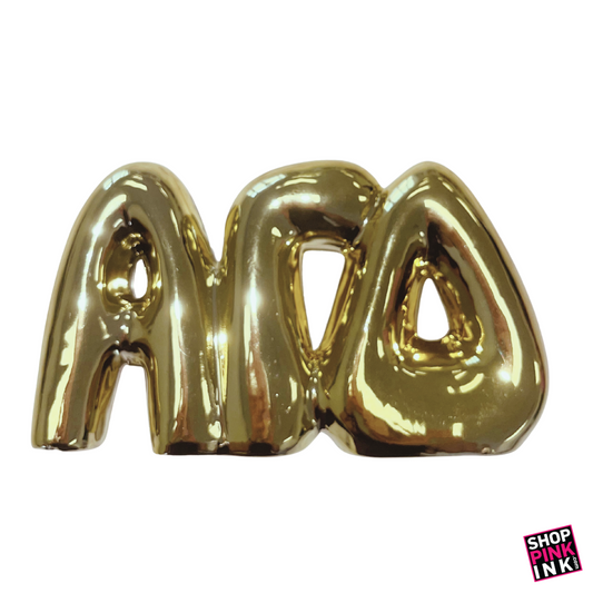 Alpha Gamma Delta - Gold Shelf Letter