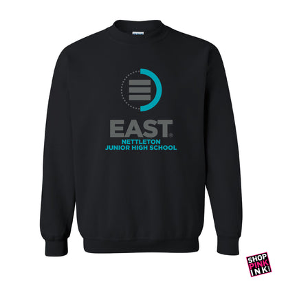 Nettleton Jr.High - EAST LOGO - Crewneck - 25956
