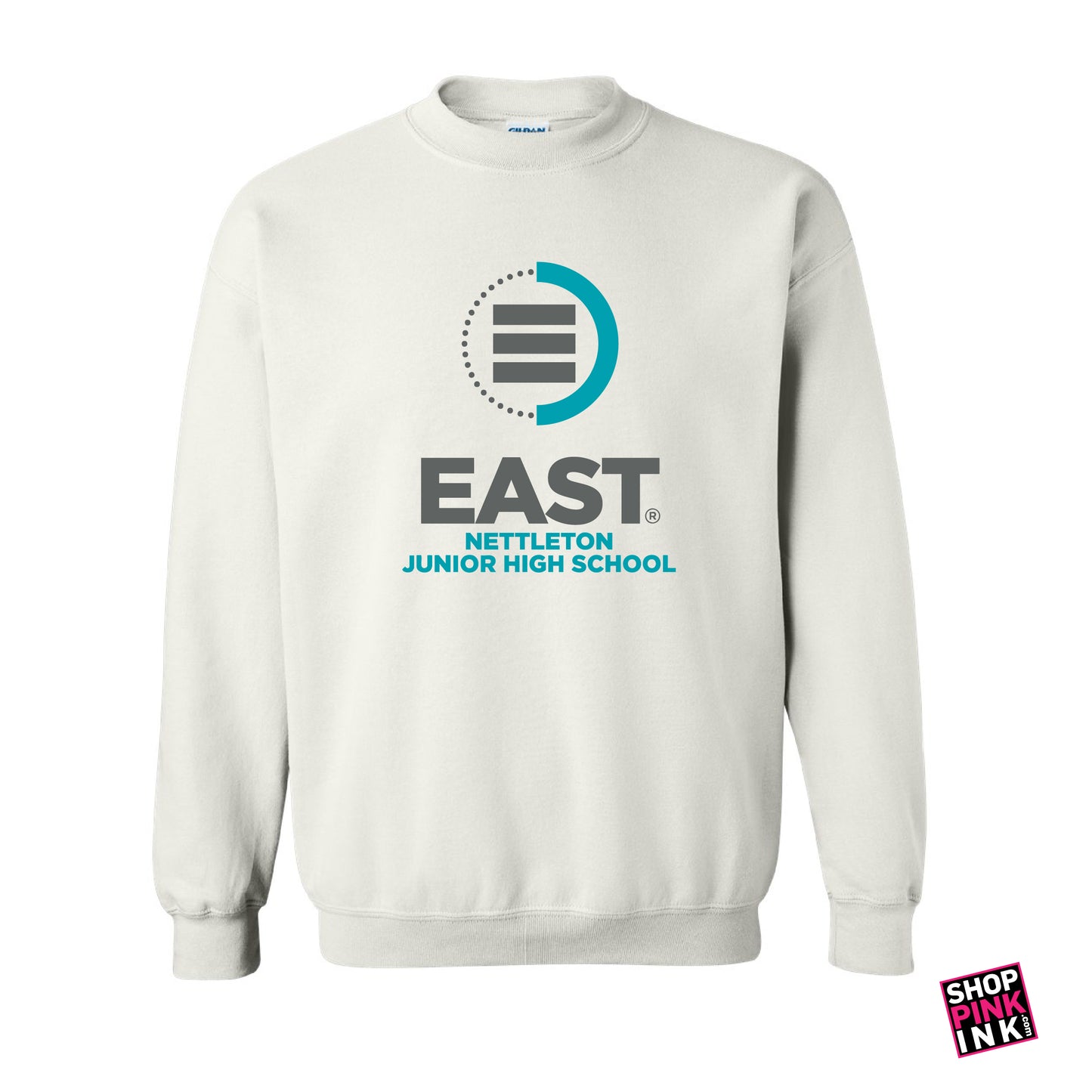 Nettleton Jr.High - EAST LOGO - Crewneck - 25956