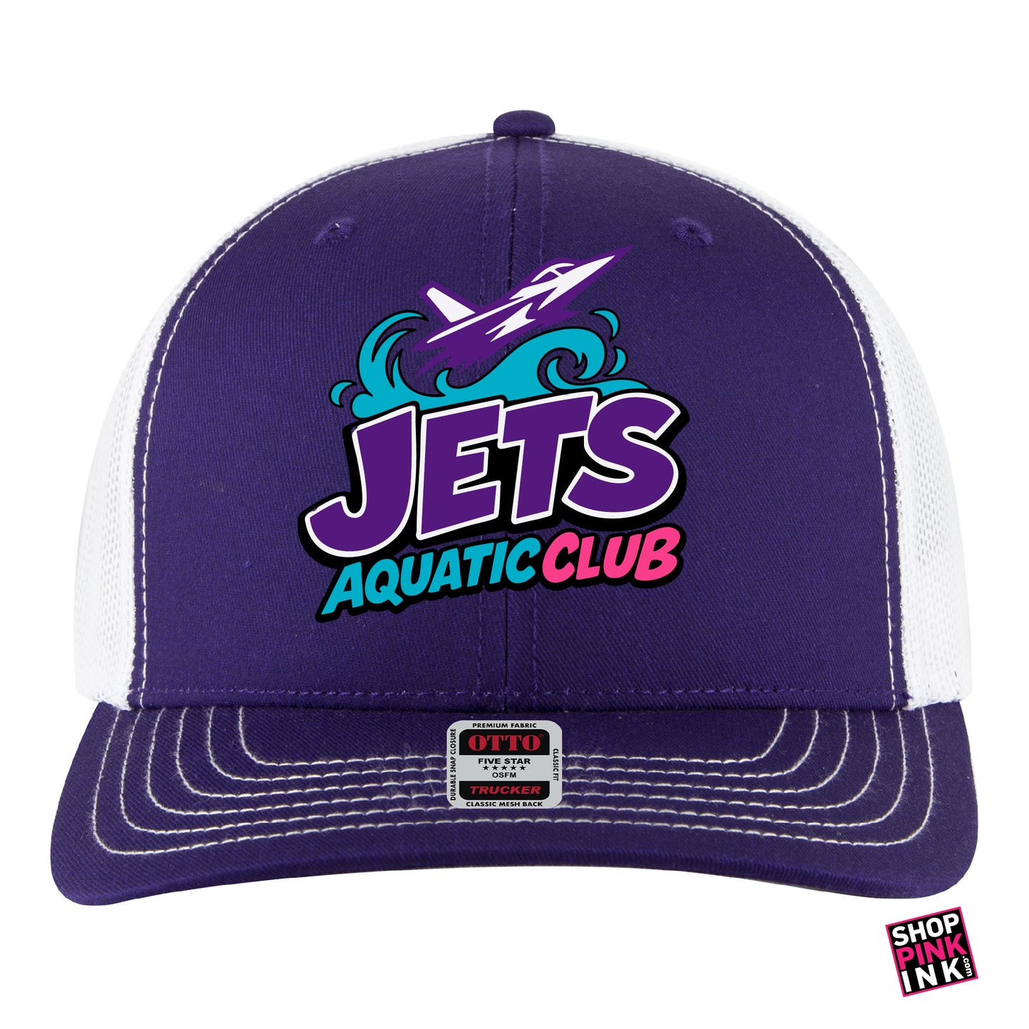 Jets Aquatic Club - Summer Design Trucker Hat - 26756