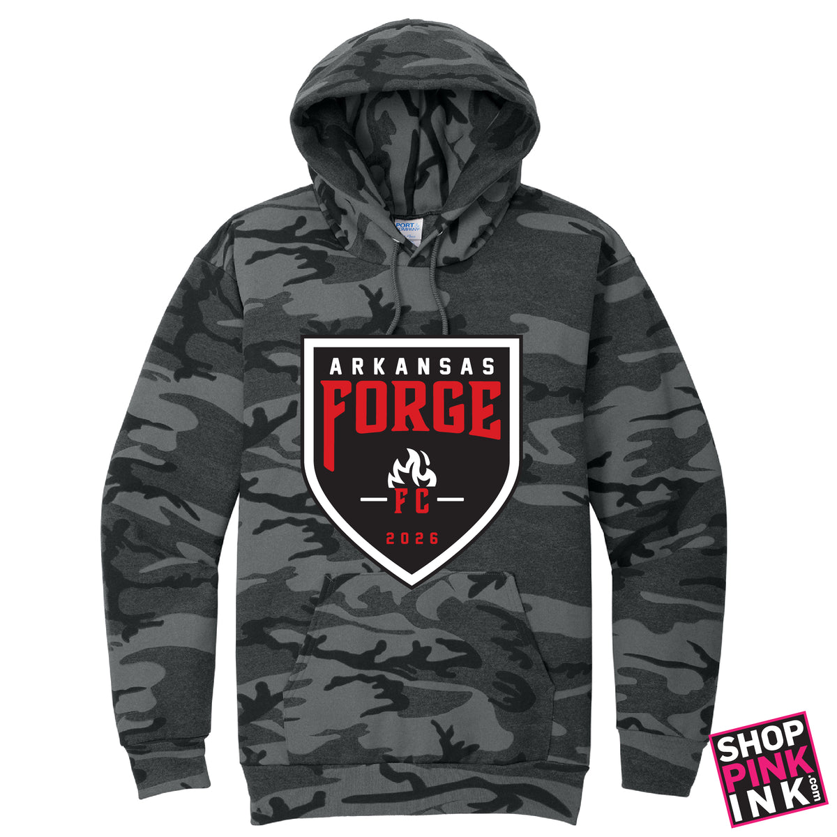 AR Forge - Badge - Camo Hoodie - 27126