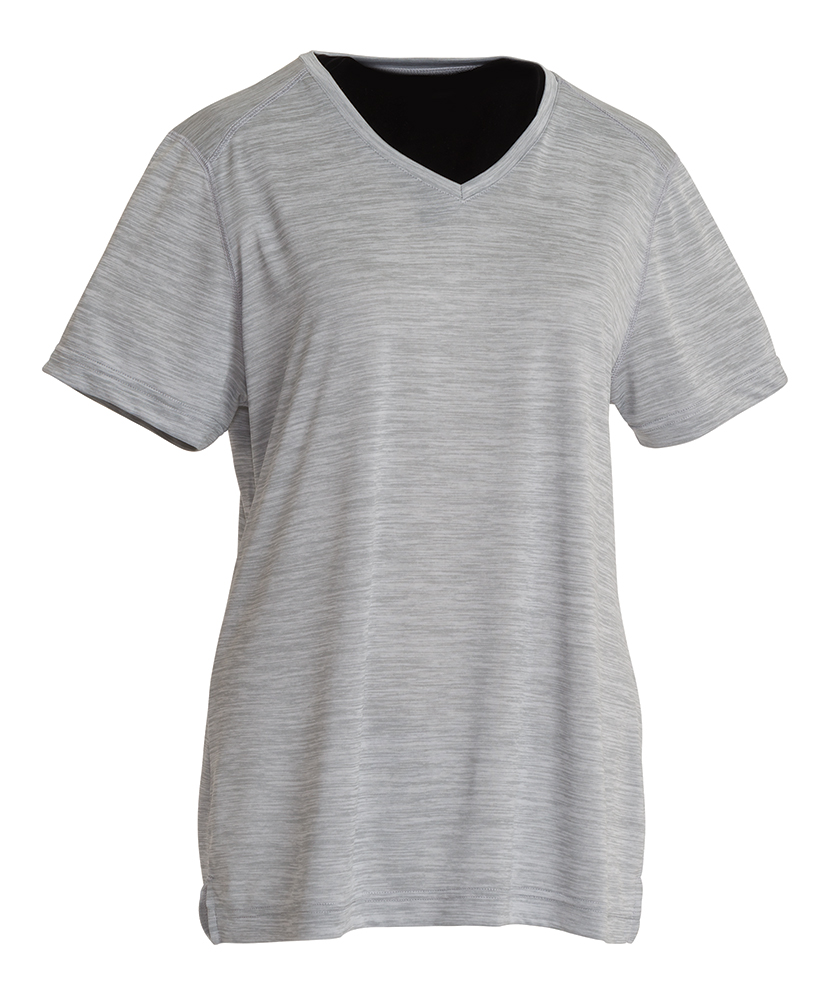 WOMEN'S SPACE DYE PERFORMANCE TEE