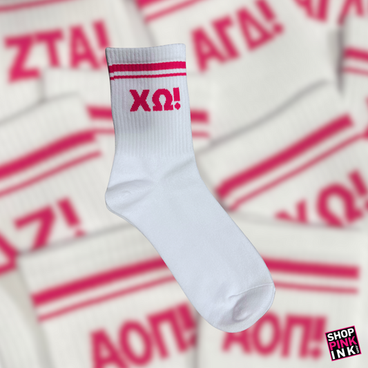Chi Omega - The! Daily! Socks! - 25623