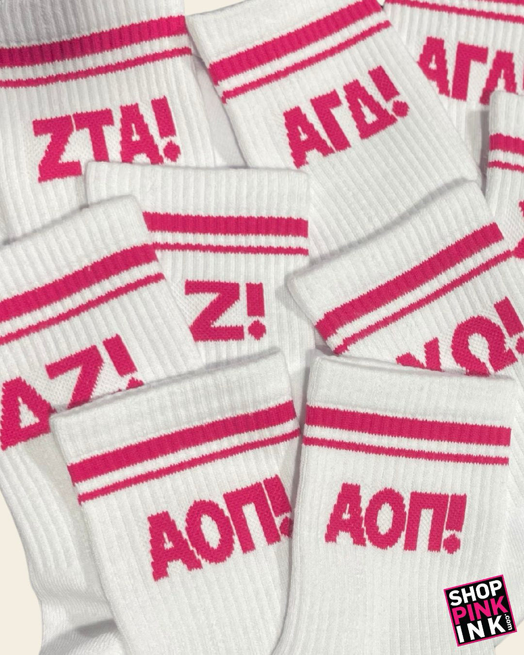 Delta Zeta - The! Daily! Socks! - 25623