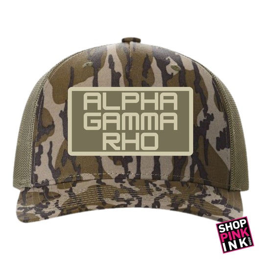 Alpha Gamma Rho - Loden Patch Hat