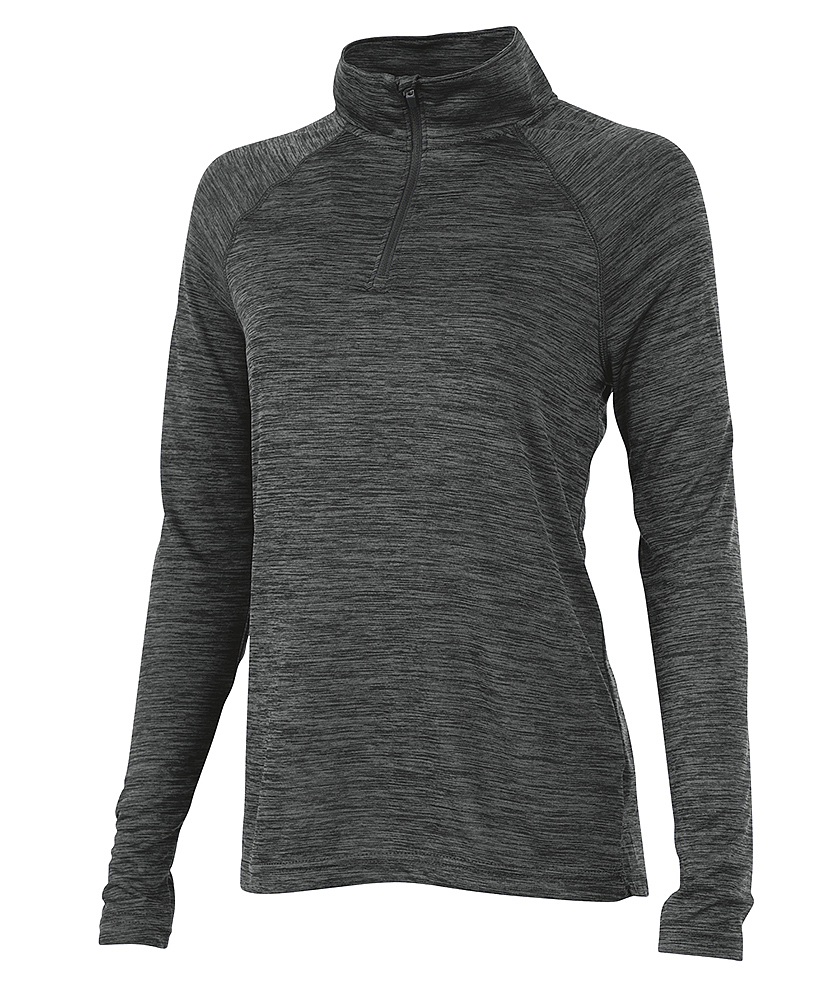 WOMEN'S SPACE DYE PERFORMANCE PULLOVER