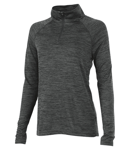 WOMEN'S SPACE DYE PERFORMANCE PULLOVER