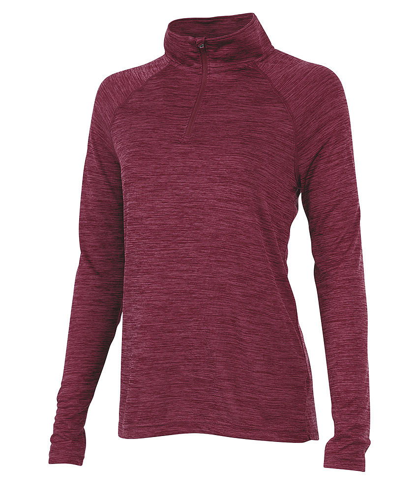 WOMEN'S SPACE DYE PERFORMANCE PULLOVER