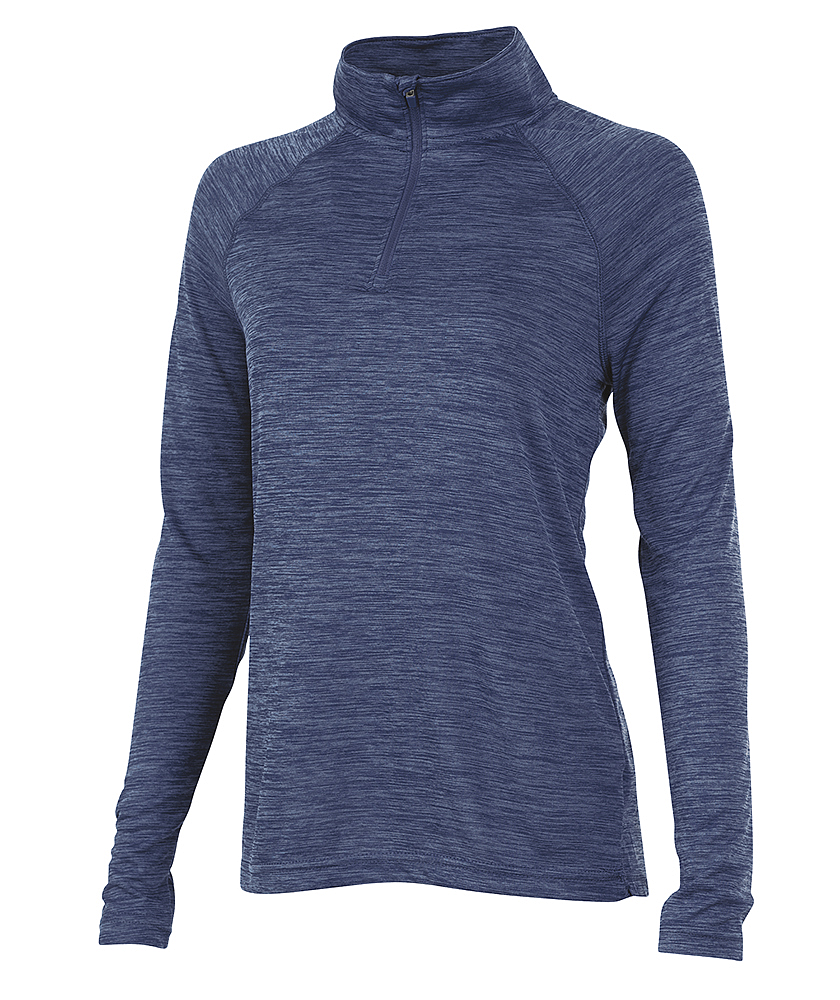 WOMEN'S SPACE DYE PERFORMANCE PULLOVER