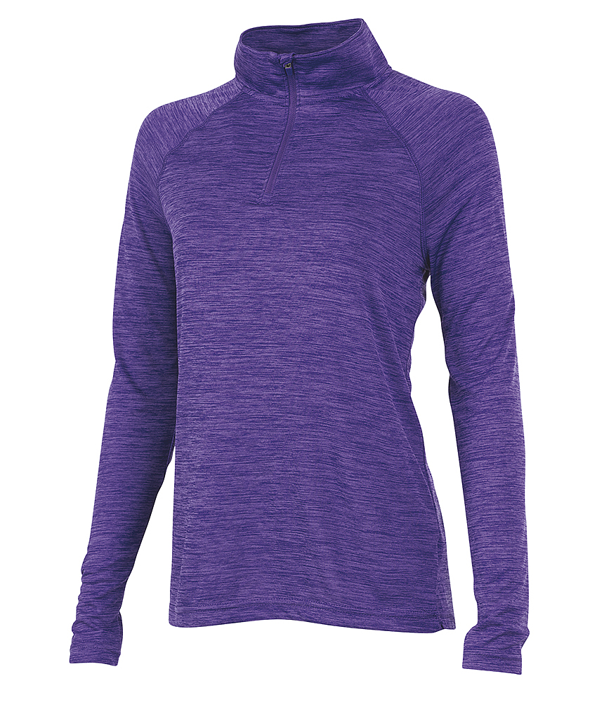 WOMEN'S SPACE DYE PERFORMANCE PULLOVER