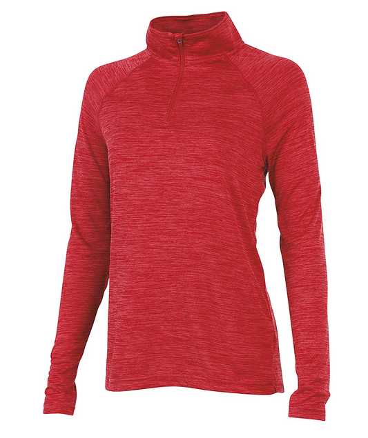 WOMEN'S SPACE DYE PERFORMANCE PULLOVER