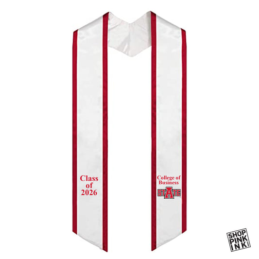 ASTATE - College of Business - Graduation Stole