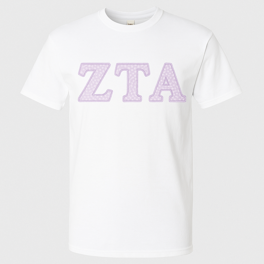 Zeta Tau Alpha - Lavender Letter