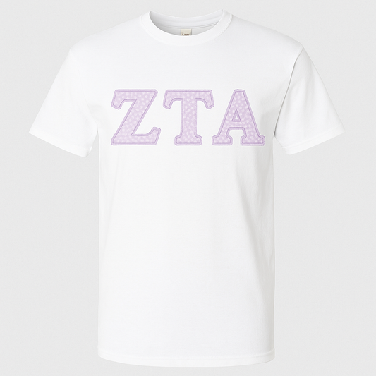 Zeta Tau Alpha - Lavender Letter