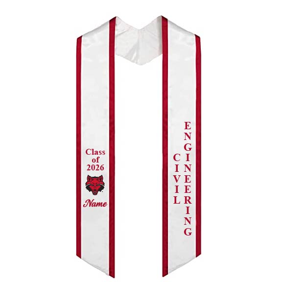 ASTATE - Civil Engineering - Graduation Stole
