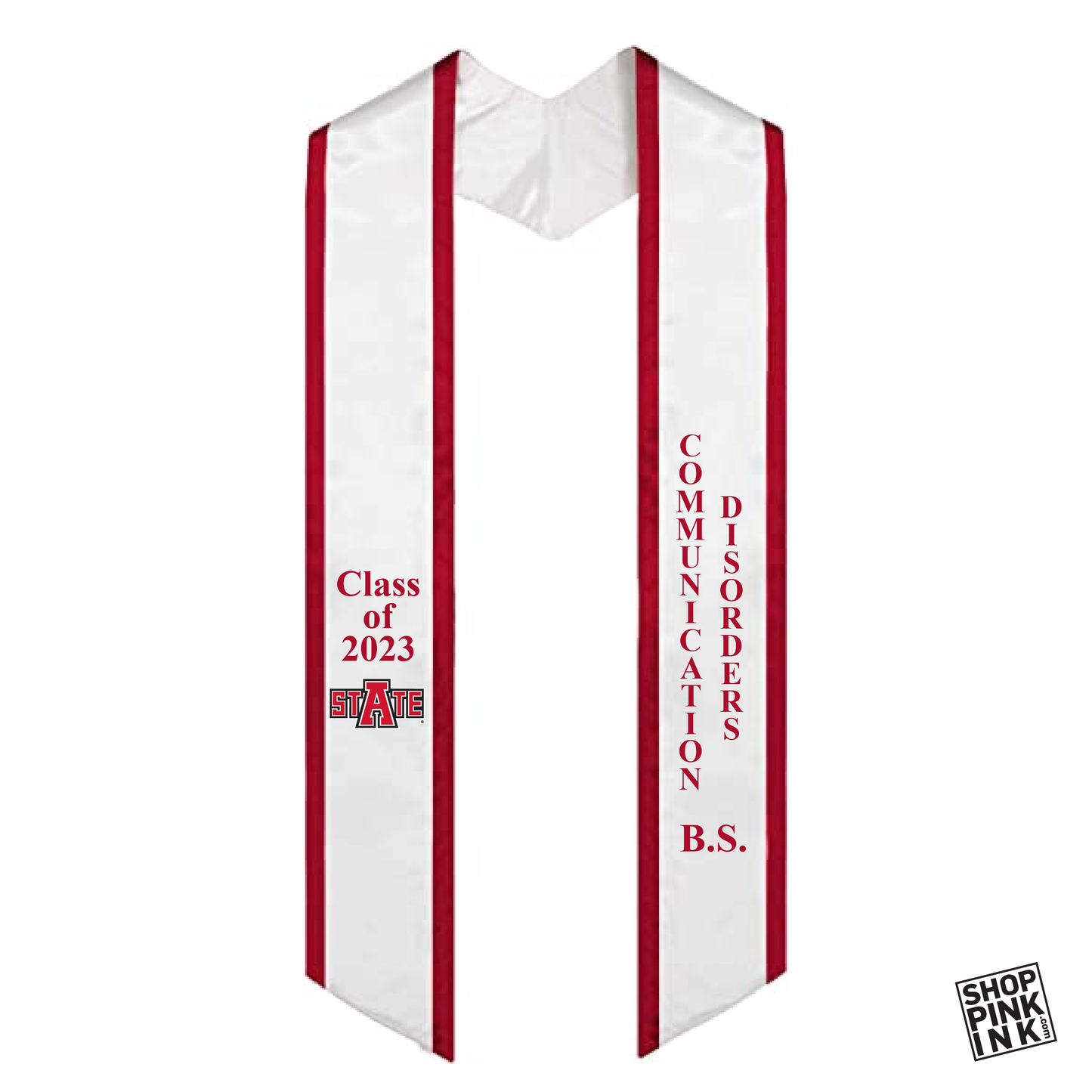 ASTATE - Communication Disorders - Graduation Stole