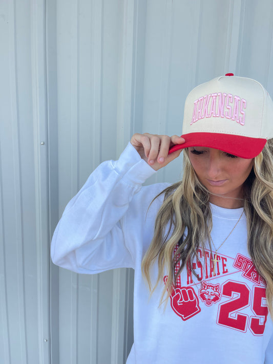 Arkansas Raised Hat - 25685