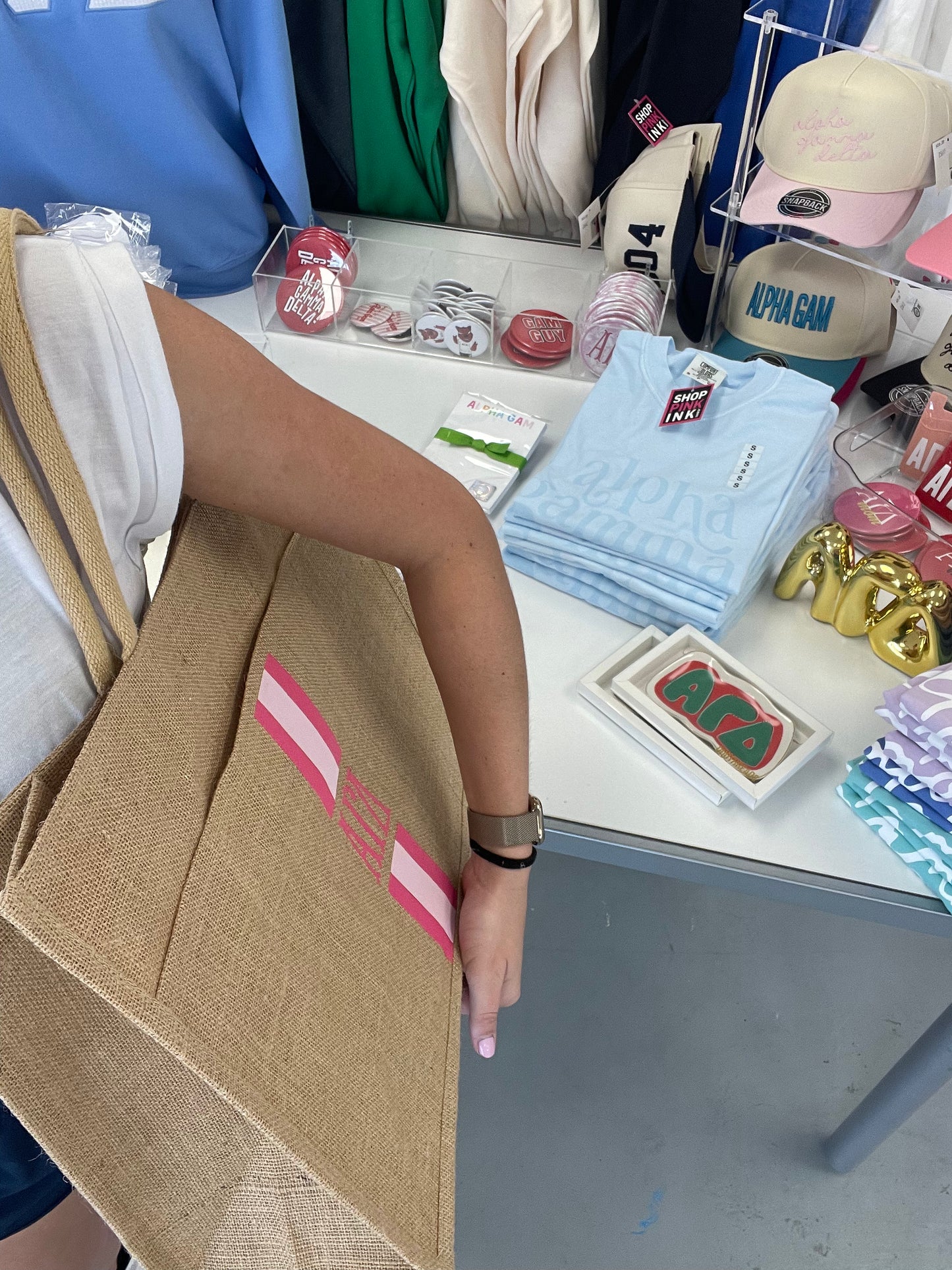 Delta Zeta - Letters & Lifestyle Tote - 25617