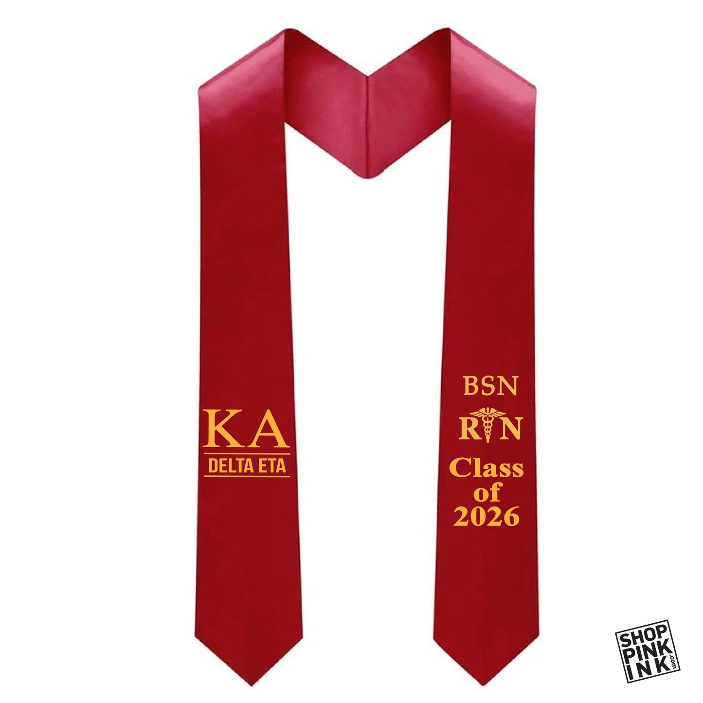Kappa Alpha Order - Nursing - Graduation Stole