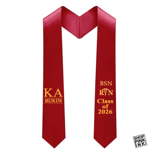 Kappa Alpha Order - Nursing - Graduation Stole