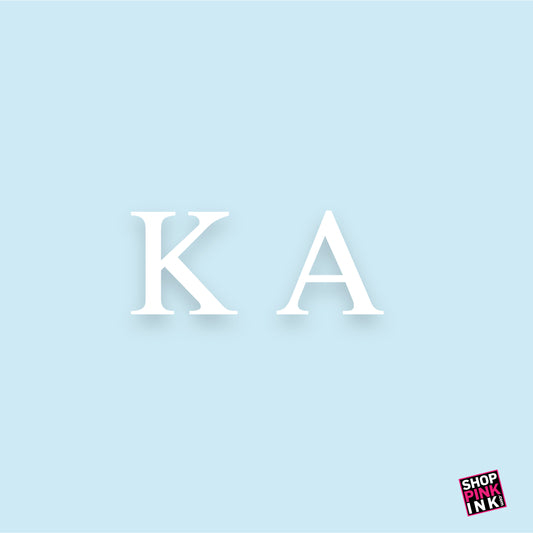 Car Decal - Kappa Alpha