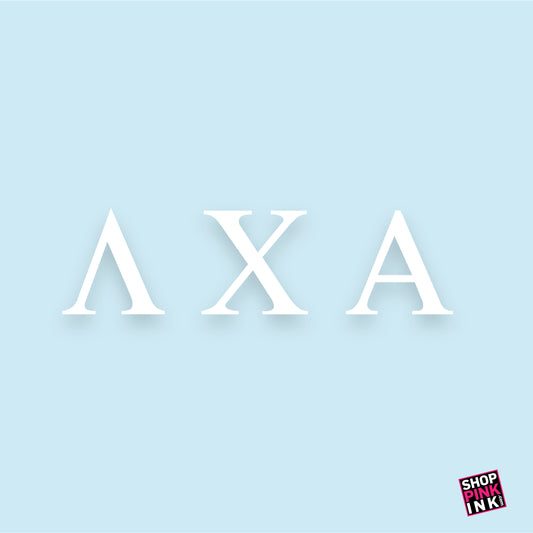 Car Decal - Lambda Chi Alpha