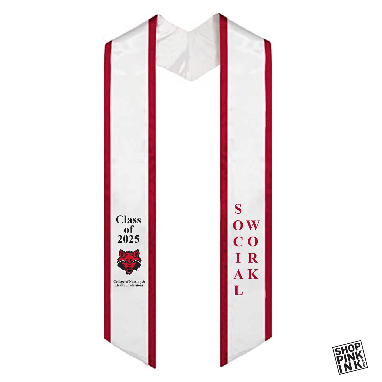 ASTATE - Social Work - Graduation Stole