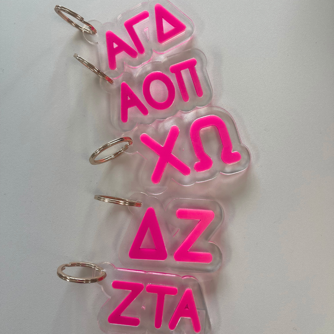 Alpha Omicron Pi - Acrylic Keychain