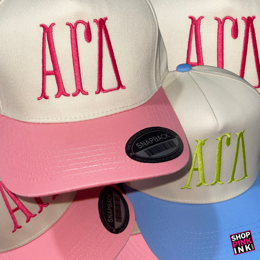 Alpha Gamma Delta - The Duo Flair Hat - 25615
