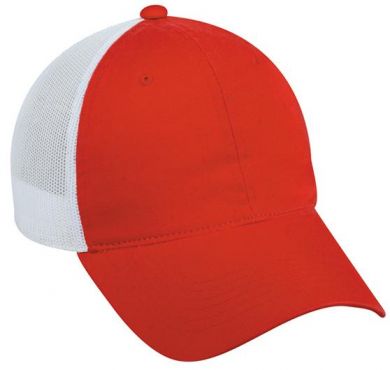Platinum Series Hat - Unstructured Mesh Back - Fan Gear - RED- GERED