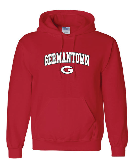 Germantown Softball -  "G" Hoody - Fan Gear - GERED-12293